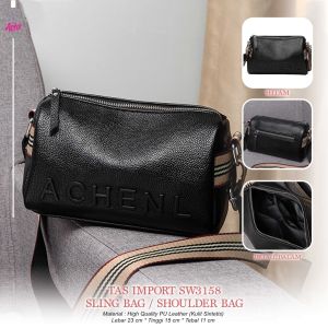 BISA COD Tas Keren Import Sling Bag / Shoulder Bag / Hand Bag High Quality Tas Import SW3158 Koleksi Tas Kerenz