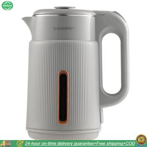 [New] 2L Electric Kettle Stainless Steel Hot Water Kettle with Auto Shut-Off Boil-Dry Protection