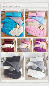 BEDCOVER SET POLOS KOMBINASI