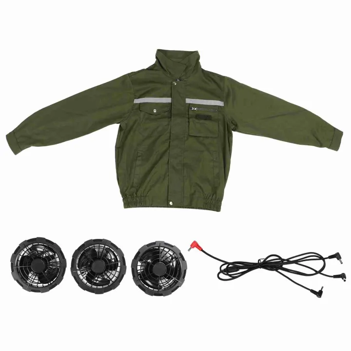 [Wondering] Men's Cooling Fan Jacket Air Conditioned Clothes
