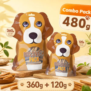 【360g+120g】480g Value Pack Dog Treats Efficient Teeth Cleaning Healthy and Delicious