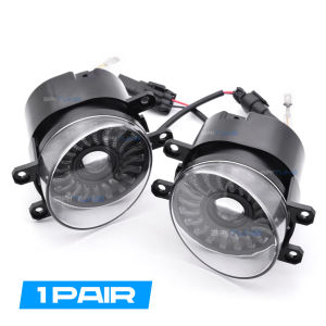 Bi LED Fog Lights For Toyota Vios/Corolla/Yaris/Hilux/Fortuner/Camry/Avanza/Avensis/RAV4 H11 DRL Turn Signal Fog Projector Lens