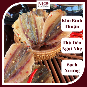 1 Kg Khô cá chỉ vàng tẩm ướt thượng hạng ngon ngọt dày thịt NEO Hải Sản Khô