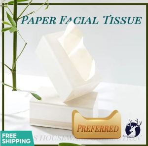 8-PACK SUPER WHITE 5-PLY PULL-OUT TISSUE / FACIAL TISSUE 5-PLY 100 PULLS TOILET PAPER / CAR TISSUE