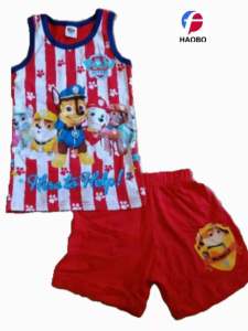 kids shirt terno boy clothes terno sando set cotton