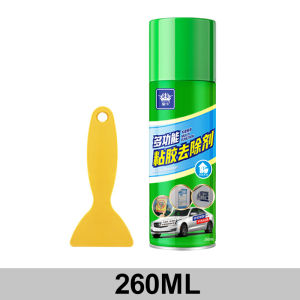 Car Adhesive Remover Spray with Scraper- Remove Stickers & Tape Residue
