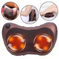 Bantal Pijat Rumah Dan Mobil / BANTAL MASSAGE ELEKTRIK Portable 8 Bola - Alat Pijat Elektrik - 2 Charger. 