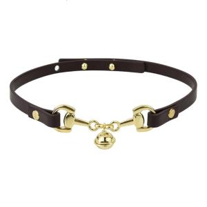 Unique Double Bell Charm Choker Necklace Portable for Parties Supplies Festivals And Everyday Fashion Statements