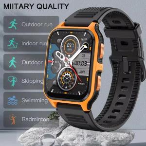 SU9 Smart Watch Bluetooth Call 2.01inch Sceen Health Monitoring Custom Wallpaper IP68 Waterproof