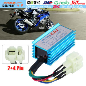6 Pin Kotak CDI Balap Ac Koil Pengapian untuk Sepeda Motor GY6 Skuter Moped 50cc/125cc/150cc