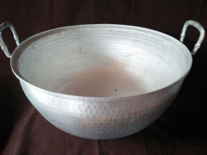 Panci Sayur Alumunium Asli Garut Diameter 39Cm Murah Original handmade.