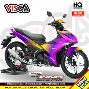 Decal Mx King 150 Full Body Stiker Mx King 150 Full Body Striping Mx King 150 Variasi BGN002