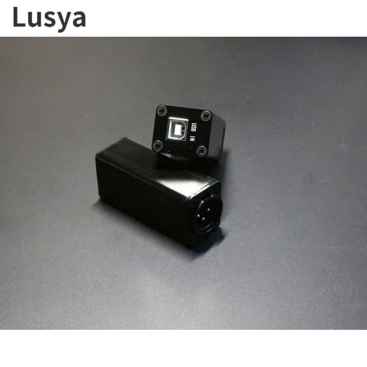 Lusya USB B to AES Converter USB Digital Interface Input AES Digital Output Stage Audio Mixer