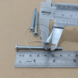 10 PCS BAUT JP M5 X 60 PAN HEAD SEKRUP M5X60 PANJANG 6CM 6 CM 5X60 5 X 60 MM 60MM OBENG PLUS SKRUP PUTIH GALVANIZ GALVANIS GALPANIS PITCH DRAT 0.8