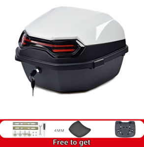 EAGLEYE Explorer MAX 42 liters Motorcycle Tail Box Universal Thickened Large Capacity Top Box Electric Vehicle Waterproof Storage Box