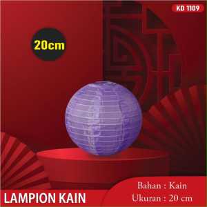 LAMPION KAIN POLOS LAMPION KAIN WARNA WARNI