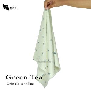 05 meter Bahan Kain Crinkle Kringkel Motif Adeline