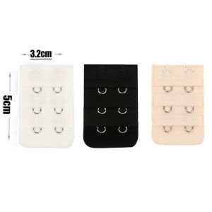 Bra Straps Extension 3 Rows Underwear Strapless Bra Hook Adjustable Accessories Bra Bra Strap Extender