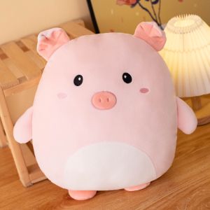 Squishmallows Animal Cartoon Dinosaur Panda Penguin Plush Toy Sleeping Pillow Soft Down Cotton Striped Lion Crab Doll Creative Gift Pillows Toys