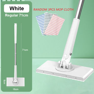 New Automatic Cloth Changing Mini Mop Hands-Free Compatible With Face Towels Hand-Free Wash Rotating Mop Push-Pull