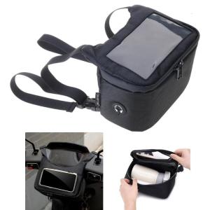 Xe đạp điện tay lái phía trước túi chống thấm nước xe máy headbag motorcross E-Scooter điều hướng điện thoại Túi Ví Đựng Đồ