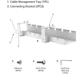 FlexiSpot WT2 Cable Management Tray with Cooling Design Fire Proof. 