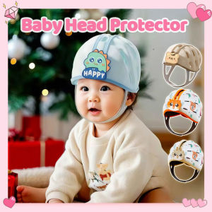 Baby Safety Helmet Soft Head Protection Adjustable Toddler Helmet Toddler Security Protection Helmet