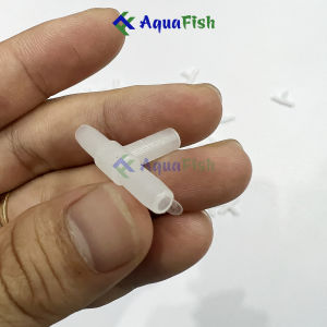 T nhựa phi 4 và ống nối dây sủi phi 4 dùng cho các máy sủi oxy bể cá