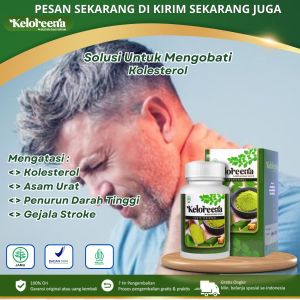 Keloreena - Obat Kolesterol Darah Tinggi Asam Urat Penurun Kolestrol Sakit Leher Belakang