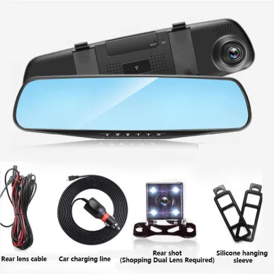 BODO 4k Dash Camera for Car Dashcam with Night Vision 360 Dual Camera Dashcam for Car Dash Camera Front and Back Reverse