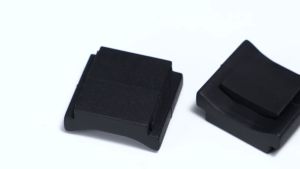 5Pcs Black Rubber Guitar Pick Holder with Guitar Pick Fix On Headstock for Guitar Bass Ukulele