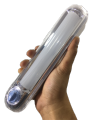 Bayar di Tempat Surya Rechargeable Emergency Lamp SQL 18L Frosted 18 SMD LED Super Terang Tahan 12 Jam Lama Pencahayaan Lampu Darurat Lampu Meja Belajar Isi Ulang AC DC Tombol Dimmer 1600 mAh Laz COD Sasa Mall. 