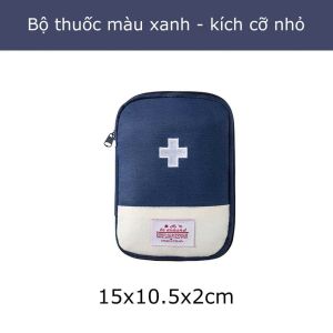 Túi Đựng Thuốc Nhiều Ngăn Du Lịch-Túi Đựng Dụng Cụ Y TếĐồ Cứu Thương-Túi Để Đồ Cá NhânDi Động-BAUHO
