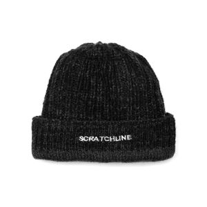 Scratchline Goros Beanie Dark Grey pria dan wanita