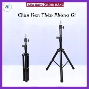 Chân Canh Màu Đen Tập Cắt Tóc Giá Đỡ Đầu Manocanh Chất Liệu Thép Sơn Tĩnh Điện Độ Cao 80cm Đến 1m7
