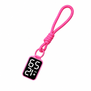 GTRBFDS Big Numbers Pocket Watch Keychain LED Digital Display Digital Watch Portable Multipurpose Electronic Hanging Watch Kid Adult