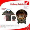 Vacuum cleaner Wet Dry 15Liter MOLLAR VC1508 Sedot Debu Basah Kering. 