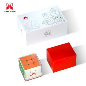 Khối Lập Phương Rubik Ba Thế Hệ UV Hệ Thống Điều Chỉnh Kép Phiên Bản Tiên Phong Khoan Trục Từ Tính Có Thể Điều Chỉnh Từ Tính