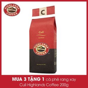 Cà phê rang xay Culi Highlands Coffee 200g