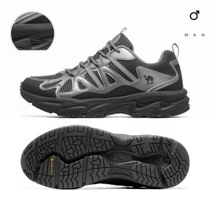 Cameljeans Mens Hiking Shoes Autumn Non-slip Wear-resistant Lightweight Sports Shoes