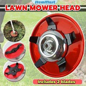 ItemMart Lawn Mower Blade Grass Weed Cutter Durable Toothed Trimmer Tools Lawn Mower Steel Blades Garden Tool