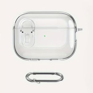New Transparent Case for Airpods 4 2024 Wireless Bluetooth Earphone Protective Cover for Apple Airpods Pro 2 TPU Clear Switch Lock Headphone Accessories