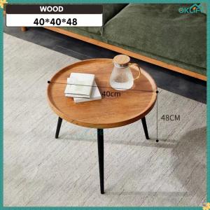 [OKLIFE. SG]Scandinavian design coffee table oval contemporary living room sturdy coffee table modern design coffee table