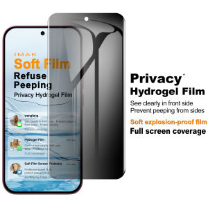 Privacy Hydrogel Film For POCO F9 Pro Support Fingerprint Protector Film Anti Spy Auto Repair FM0019