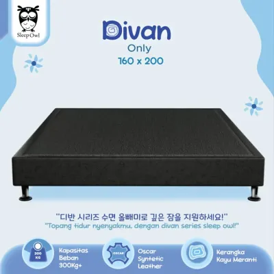 Dipan Rangka Tempat Tidur | Divan Tanpa Sandaran | Kasur Ranjang