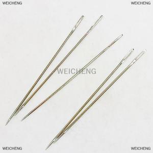 [COD] WEICHENG 25 chiếc Kim Khâu mắt lớn Kim Khâu kim da thủ công kim đan sợi thép Bộ dụng cụ may
