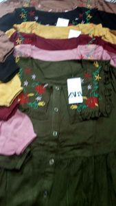 Midi Dress Rayon Premium | Midi Dress katun Rayon polos