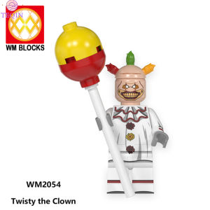 Teqin Trong Kho Wm dòng sản phẩm Halloween Lắp Ráp Minifigure Sách hướng dẫn học guitar căn bản Câu Đố trẻ em Đồ Chơi quà tặng sinh nhật