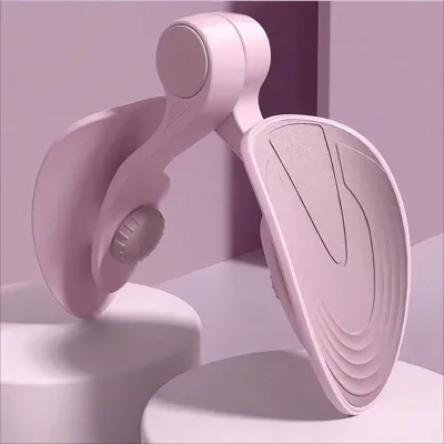 Kegel Pelvic Floor Muscle Exercise Thigh Inner Clip Fitness Equipment For Home Use Yoga Partner Black