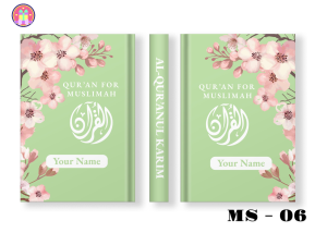 AlQuran Muslimah FREE Custom Nama Ukuran A5 Fitur Lengkap | Hafalan | Latin dan Tajwid Berwarna